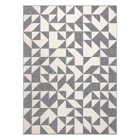 Kilimas Hacano Wink Triangle, kreminė sp./pilka sp., 230 cm x 160 cm