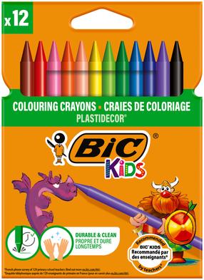 Kriidid, vahajas Bic 920299, 12 tk