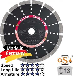 Dimanta disks Samedia BGM, 300 mm x 25.4 mm x 2.8 mm
