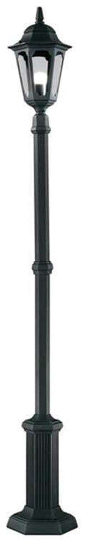 Pastatomas lauko šviestuvas Elstead Lighting Parish, 60W, E27, IP44, juoda sp., 23 cm x 200 cm
