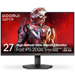 Monitorius Koorui G2711P, MG27H11F3, IPS, 200 Hz, FHD, 27"