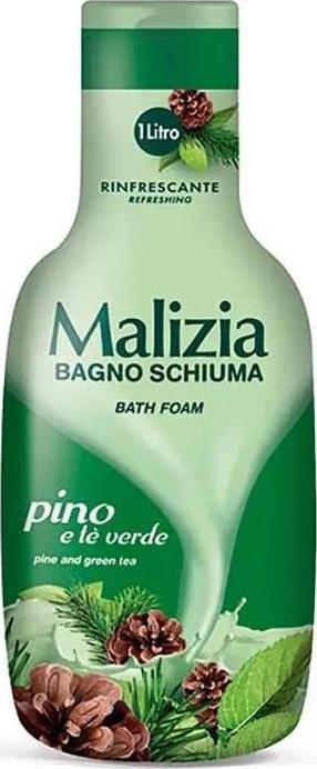 Vonios putos Malizia Pine and Green Tea, 1000 ml