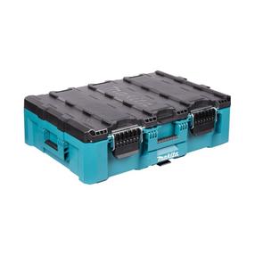 Ящик для инструментов Makita Maktrak, 56.5 см x 80 см x 25.2 см, 63.16 л, синий цв./черный цв.