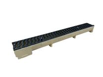 Drenažo latakas Self Stora Drain, B 125, 100 cm x 12.5 cm x 10 cm