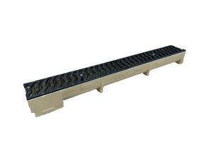 Drenažo latakas Self Stora Drain, B 125, 100 cm x 12.5 cm x 10 cm