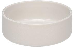Миска для животного Flamingo Rama Round, 0.7 л, 15,5 x 15,5 x 6 см, белый цв.