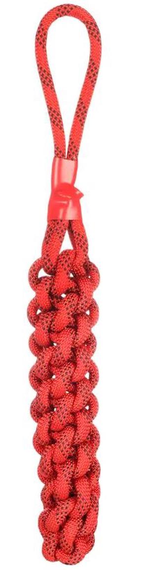 Žaislas šuniui, virvinis Flamingo Vokas Rope 521068, 47 cm, Ø 5.5 cm, raudona sp., S