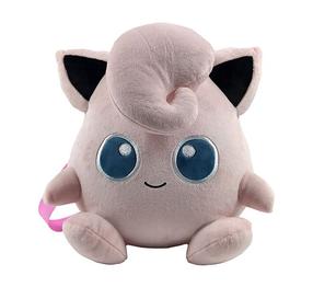 Pliušinis žaislas, kuprinė Pokemon Jigglypuff, rožinė sp., 35 cm