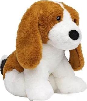 Pliušinis žaislas Molli Toys Beagle 468451, ruda sp./balta sp., 30 cm