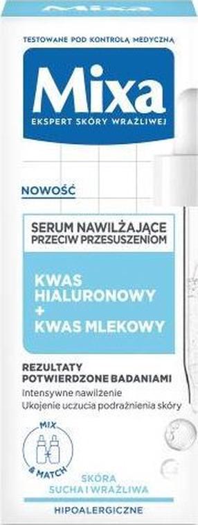 Sejas serums Mixa Sensitive Skin Expert, 30 ml