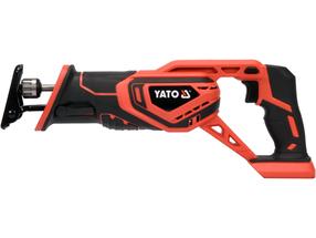 Akumuliatorinis stūmoklinis pjūklas Yato YT-82815, 18 V