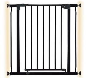 Saugumo varteliai Dreambaby Liberty Security Gate, 76 - 82 cm x 76 cm, dažyta, juoda sp.