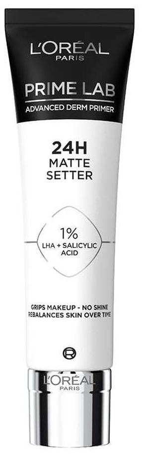 Основа под макияж L’Oréal Paris Prime Lab 24H Matte Setter, прозрачный цв., 30 мл