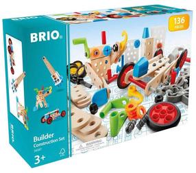 Konstruktorius Brio Builder 345872, 136 vnt., įvairių spalvų