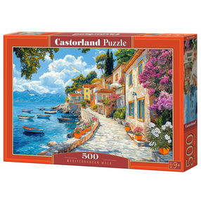 Pusle Castorland Mediterranean Walk 54220, 33 cm x 47 cm, 500 tk, mitmevärviline