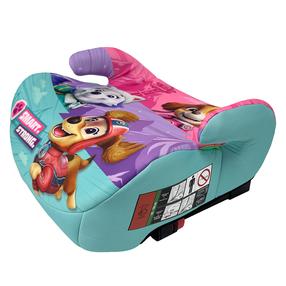 Auto istmekõrgendus Seven Paw Patrol, sinine v./roosa v./violetne v., 125 - 150 cm