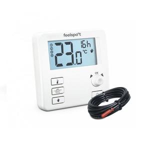 Термостат Feelspot WTH31.16FL, встраивается в стену, белый цв., 0 - 35 °С