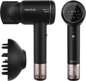 Plaukų džiovintuvas Cecotec IoniCare Rockstar Ion Touch, 1600 W, juoda sp.
