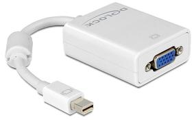 Adapteris Delock Mini Display port male, VGA female, 0.18 m, balta sp.
