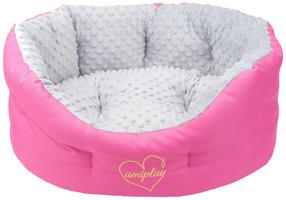 Gyvūno guolis Amiplay Babydoll, rožinė sp., S