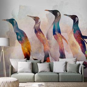 Fototapetas Artgeist Penguin Wandering 4XLFT1933SAM, 280 cm x 392 cm