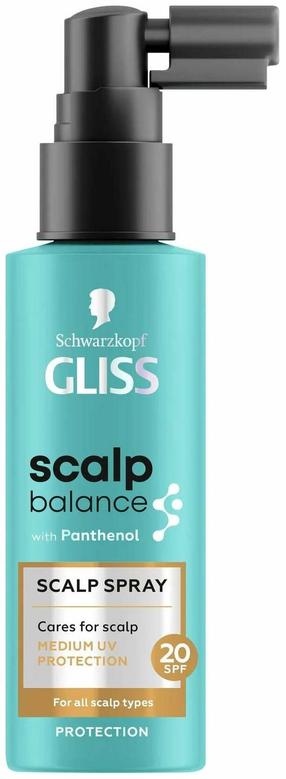 Plaukų purškiklis Schwarzkopf Gliss Scalp Balance, 100 ml