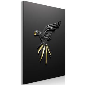 Reprodukcija Artgeist Black Parrot DKNW1068PWD, 40 cm x 60 cm