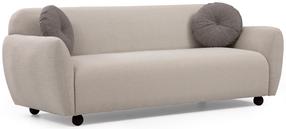 Sofa Hanah Home Eddy 560ARE1329, kreminė sp., 83 x 223 cm x 86 cm