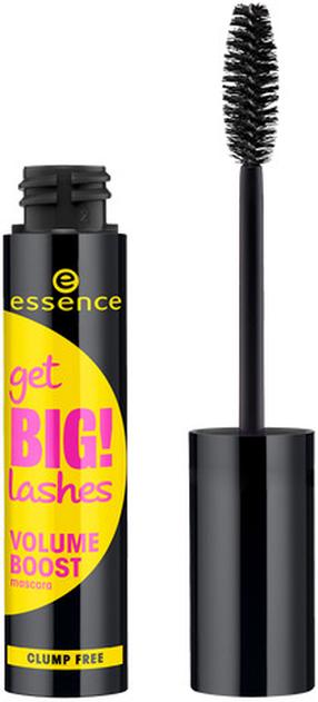 Тушь для ресниц Essence Get BIG! Lashes Volume Boost, 12 мл, черный цв. 01 black