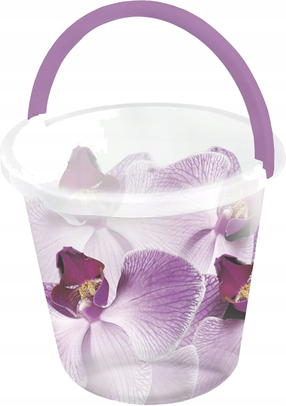 Spainis saimniecībai Branq Orchid, 10 l, caurspīdīga krās./violeta krās.
