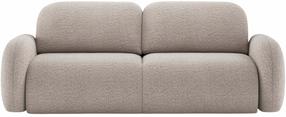 Sofa-lova Avuela Bouclé, smėlio sp., 105 x 250 cm x 94 cm