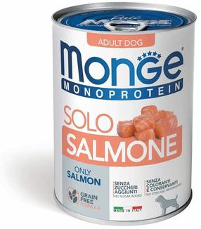 Влажный корм для собак Monge Monoprotein Solo, лосось, 0.4 кг