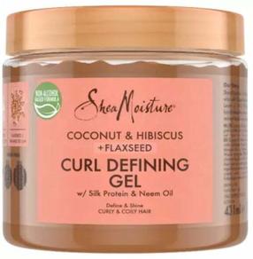 Активатор завитка, гель Shea Moisture Coconut & Hibiscus + Flaxseed Defining, 431 мл