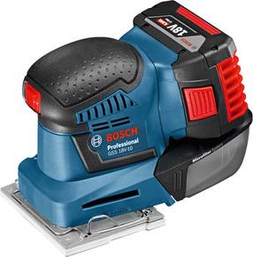 Akumulatora slīpēšanas mašīnas Bosch GSS 18, 18 V