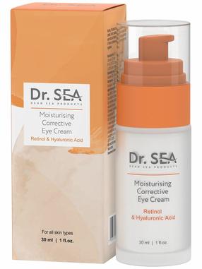 Paakių kremas Dr. Sea Moisturising Corrective, Retinol & Hyaoluronic Acid, 30 ml