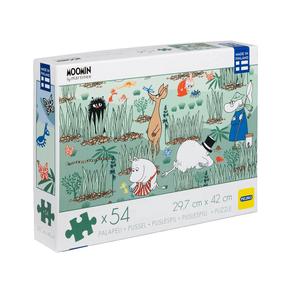 Puzle Martinex Moomin Bug Hunt, 29.7 cm x 42 cm, 54 gab., daudzkrāsaina