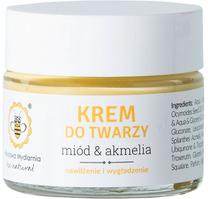 Veido kremas Miodowa Mydlarnia Honey and Akmelia, 50 ml