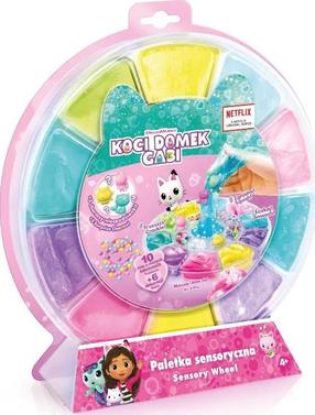 Slaima veidošanas komplekts Epee Gabby's Dollhouse Sensory Wheel, daudzkrāsaina