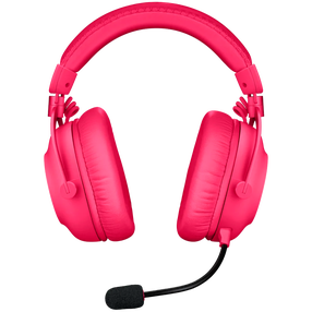 Belaidės žaidimų ausinės vaikams Logitech G Pro X2 Lightspeed, rožinė sp.
