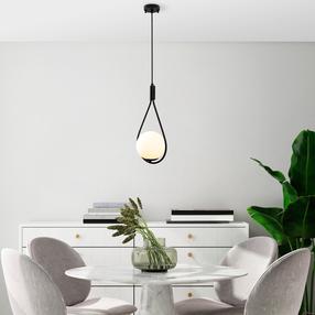 Valgusti rippuv Opviq Chandelier GMN-00008, E27, must v. / must v.