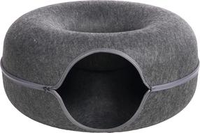 Кошкин дом Flamingo Cudo Tunnel, серый цв., 60 см x 60 см