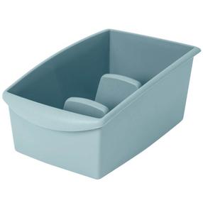 Söögiriistade alus Domotti, 22 cm x 16 cm x 11 cm, plastik, roheline v.