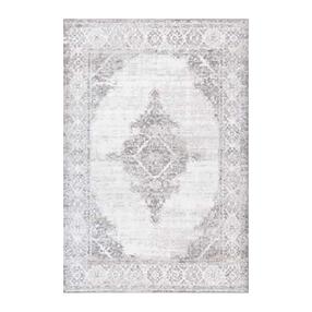 Kilimas vidaus Home4you Salamanca 1, balta sp./pilka sp., 230 cm x 160 cm