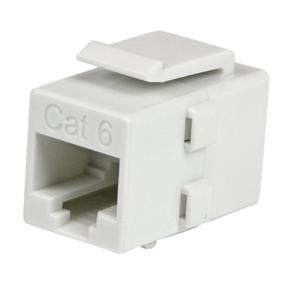 Ühendus StarTech C6KEYCOUPLWH RJ-45 Female, RJ-45 female, valge v.