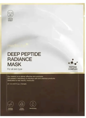 Маска для лица Medicube Deep Peptide Radiance Complex, 27 мл