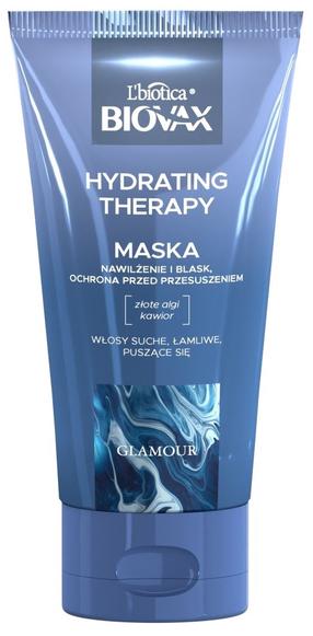 Kaukė plaukams Biovax Glamour Hydrating Therapy, 150 ml