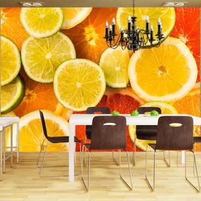 Fototapetas Artgeist Citrus Fruits 4XLFTNT0882SAM, 309 cm x 392 cm