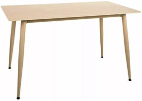 Valgomojo stalas Rion, smėlio sp./kašmyro sp., 130 cm x 70 cm x 76 cm