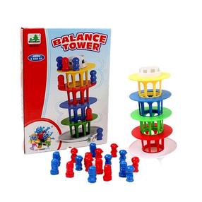 Stalo žaidimas Balance Tower, įvairių spalvų