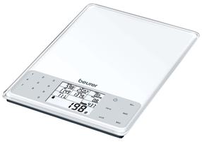 Elektroninės virtuvinės svarstyklės Beurer DS 61, balta sp.